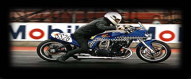 Klaus Sarembe in Santa Pod